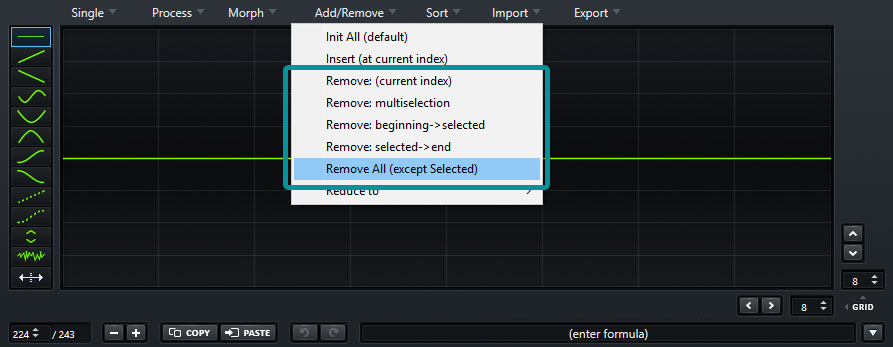 Remove Frames Serum Wavetable Editor