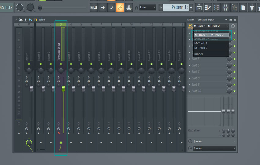 How to set up your turntable in FL Studio as input