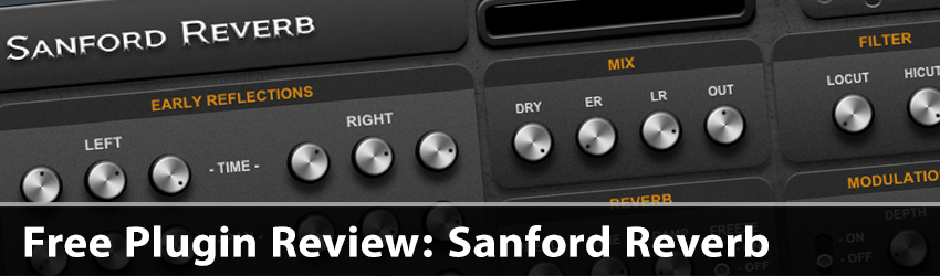 Free Plugin Review Sanford Reverb Typhonic Samples